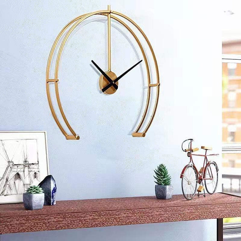 TimeAura – Kulaté nástěnné hodiny s dekorativním designem