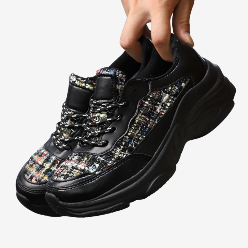 Halen - Sneakers con chiusura a lacci e design antiscivolo