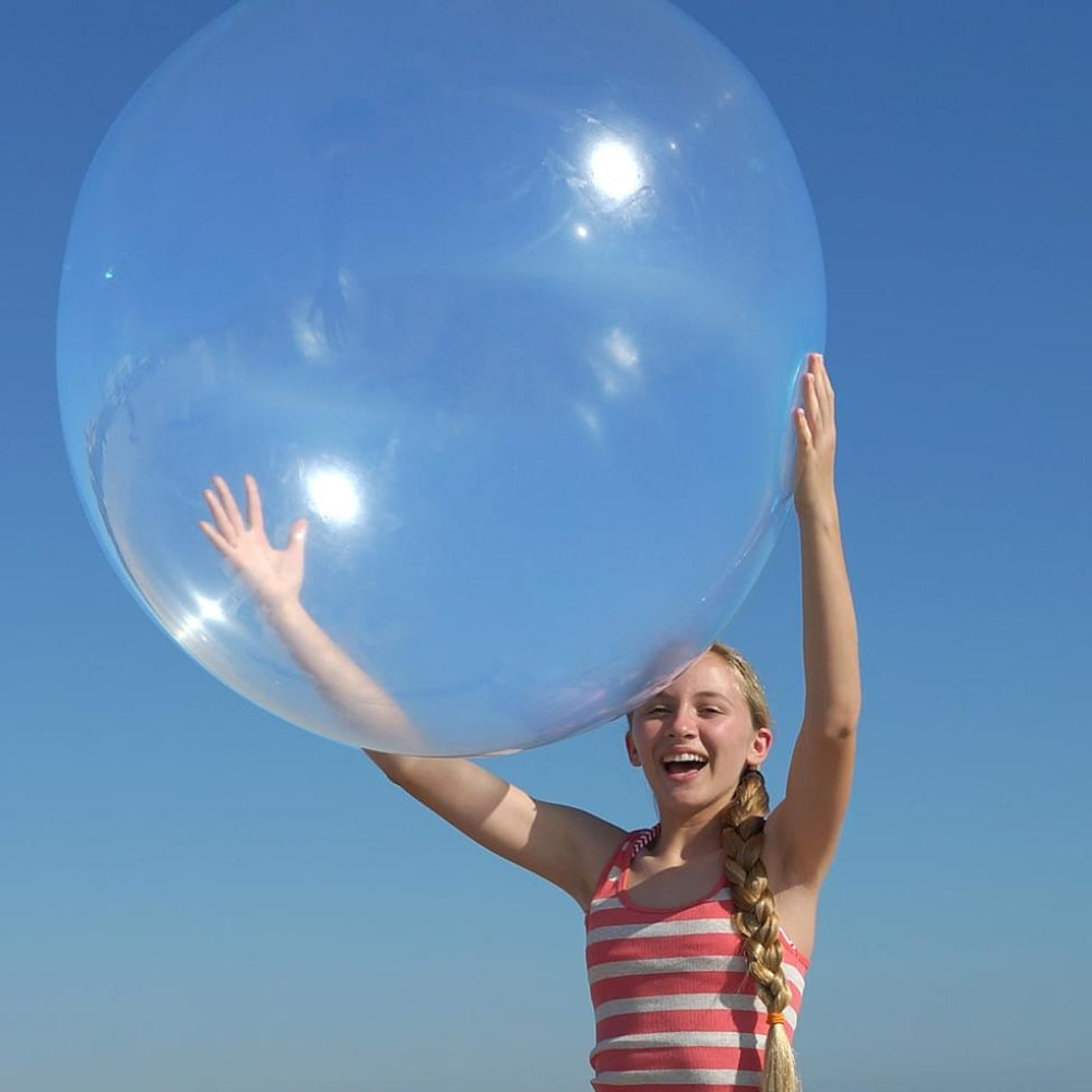 BubbleJoy - Large transparent bubble ball for active play and endless fun | Buy 1 Get 1 Free