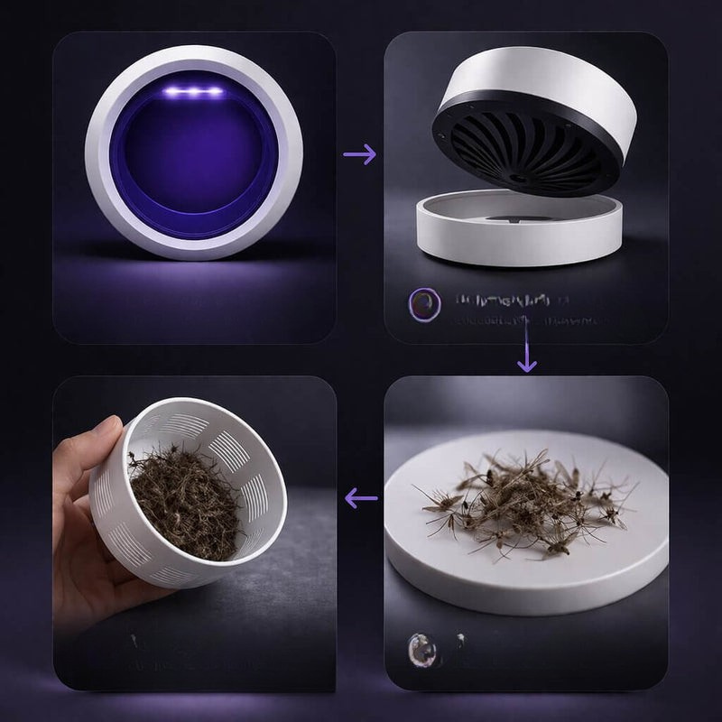UVNest - Electric Insect Trap With UV Light