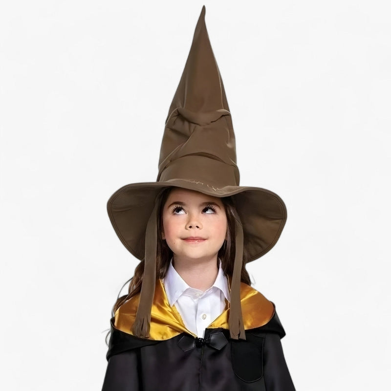 MysticCrown - Cappello da strega unisex per costume di Halloween