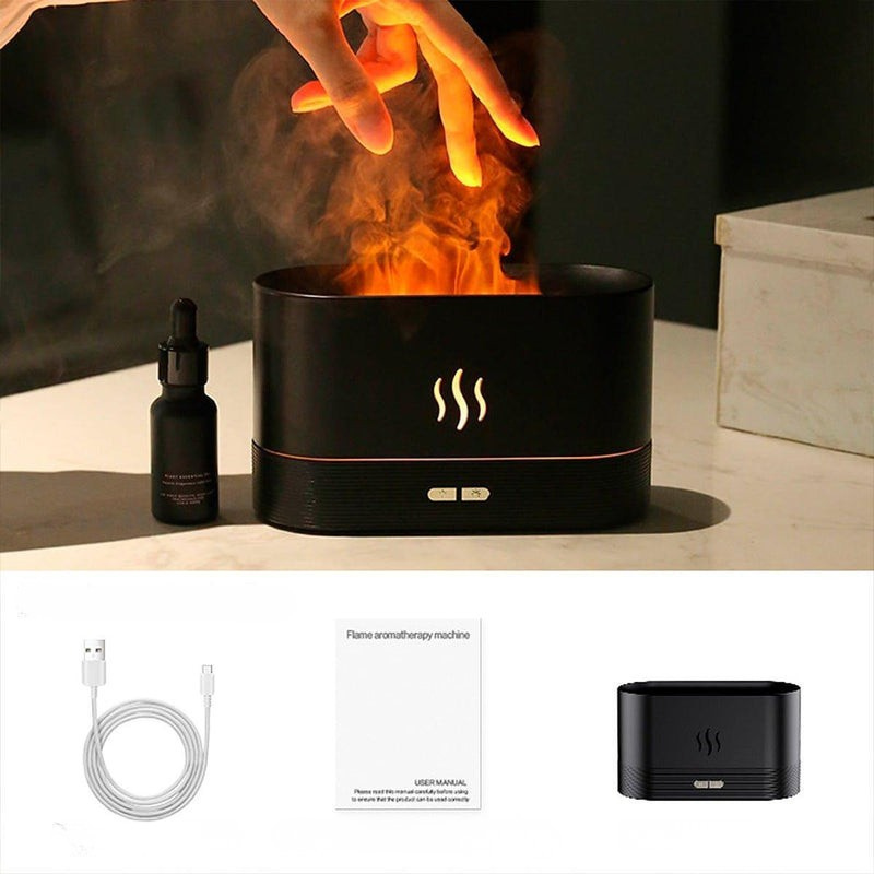 AromaBlaze - Aroma difuzér s efektem plamene a ultrazvukovou technologií