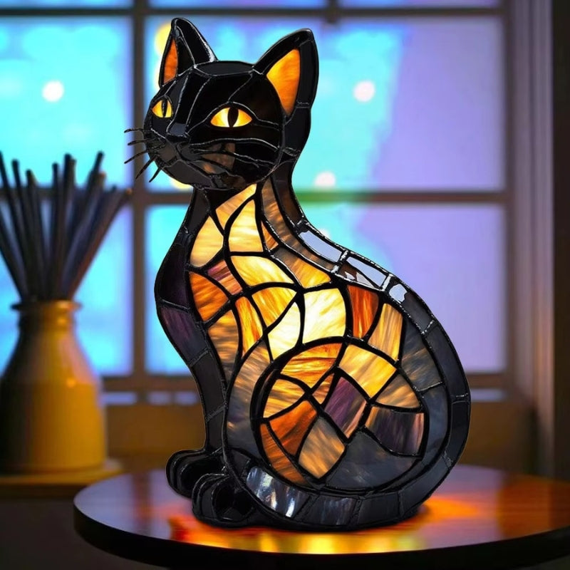 LumaCat – Kat Geïnspireerde Tafellamp voor Indoor Decoratieve Verlichting