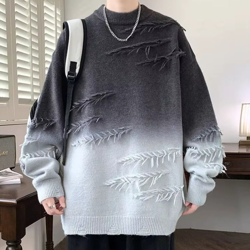 Mark - Pull oversize à manches longues avec col rond