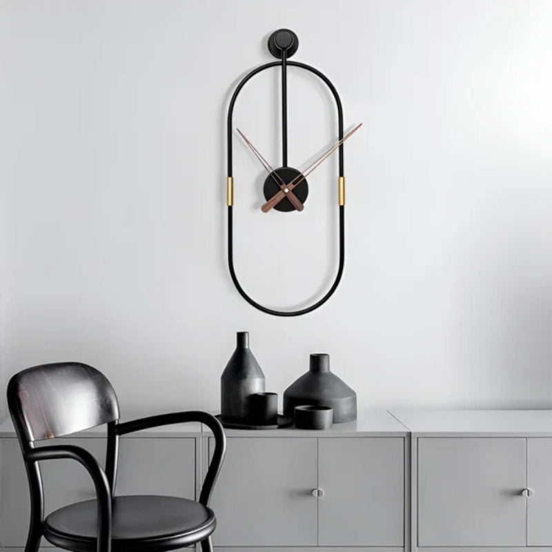 TimeCraft – Horloge Murale au Design Créatif pour Usage Intérieur