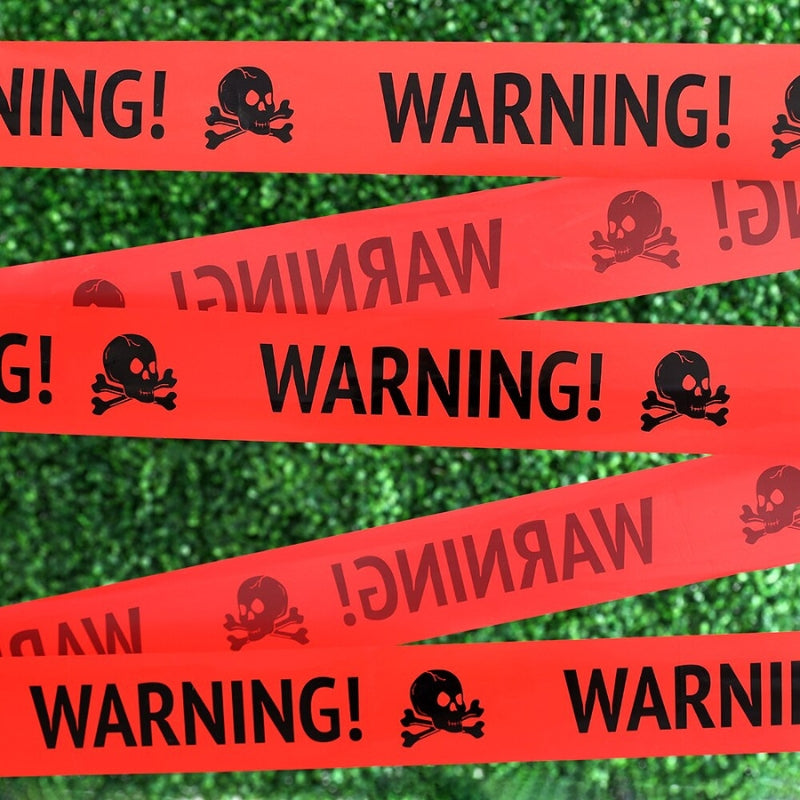 SpookGuard – Decorative Skull Warning Plug for Halloween Display