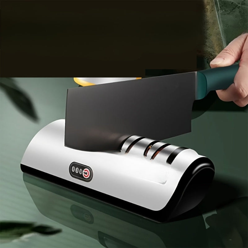 SharpEase - Elektrische Messenslijper met Verstelbare Instellingen en USB Opladen