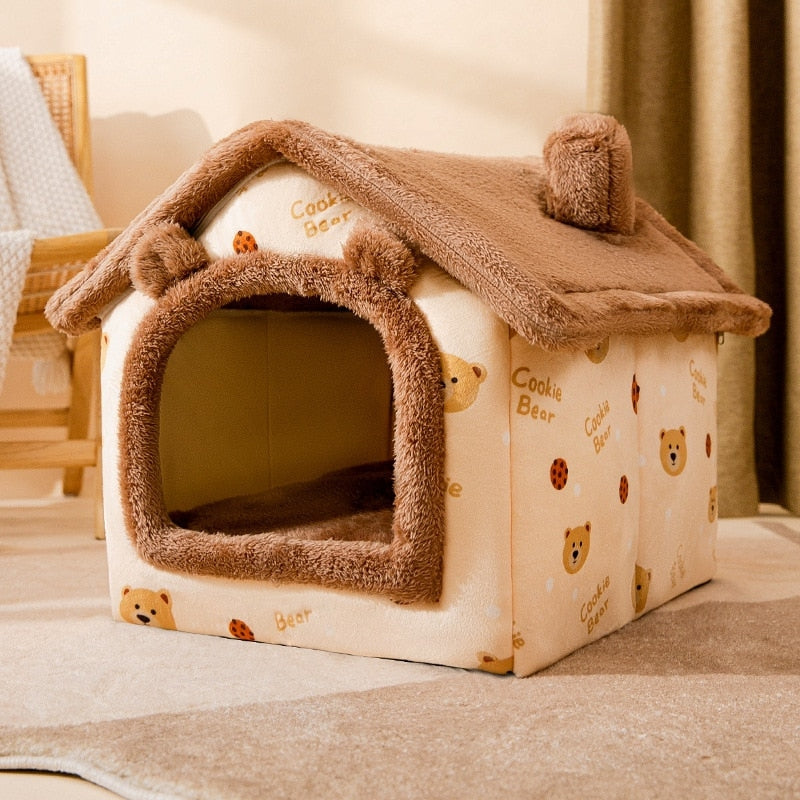 PawNest - Casetta per Animali con Design Antiscivolo e Pieghevole