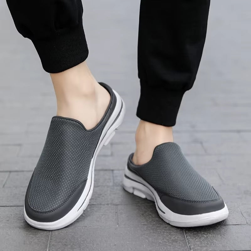 Aidan - Round toe slippers with non-slip design