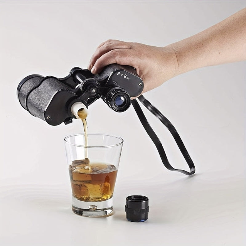 VistaFlask - Verrekijker met Draagbare Heupfles en Trechter