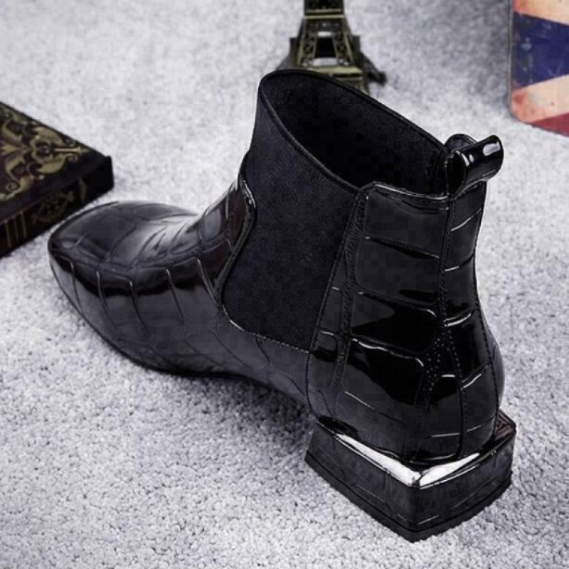 Emilia - Stivaletti alla caviglia con design slip-on