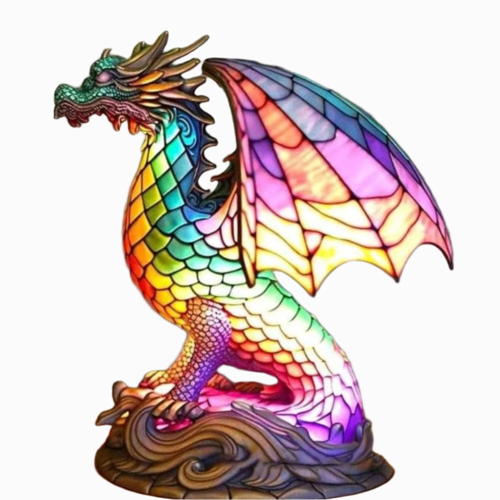 GlowTale – Lampade decorative fantasy con forme mitiche e figure animali bizzarre