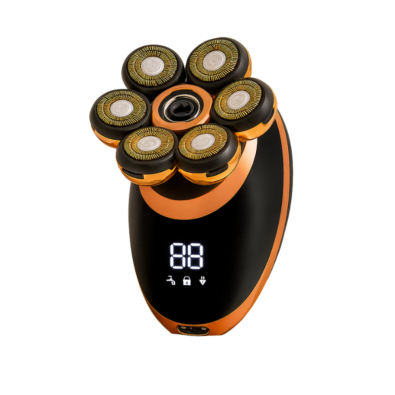 FlexEdge – 7D Zwevend Elektrisch Scheerapparaat met LED-display en USB-oplading