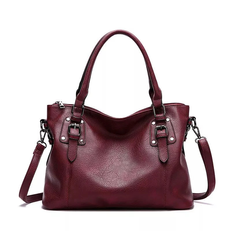 Isabel - Sac à main rétro multi-poches au design vintage élégant