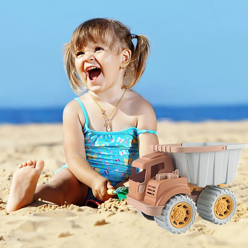 BuildBuddy - Ensemble de Construction avec Bulldozer et Tombereau pour Enfants