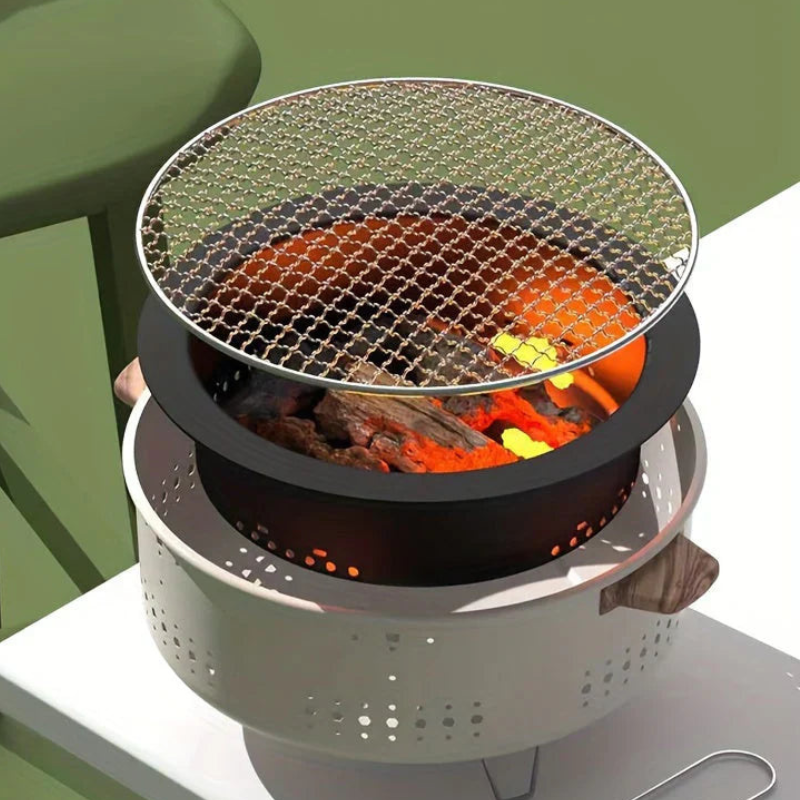 SmokeMate – Przenośny grill węglowy z kompaktowym, redukującym dym designem