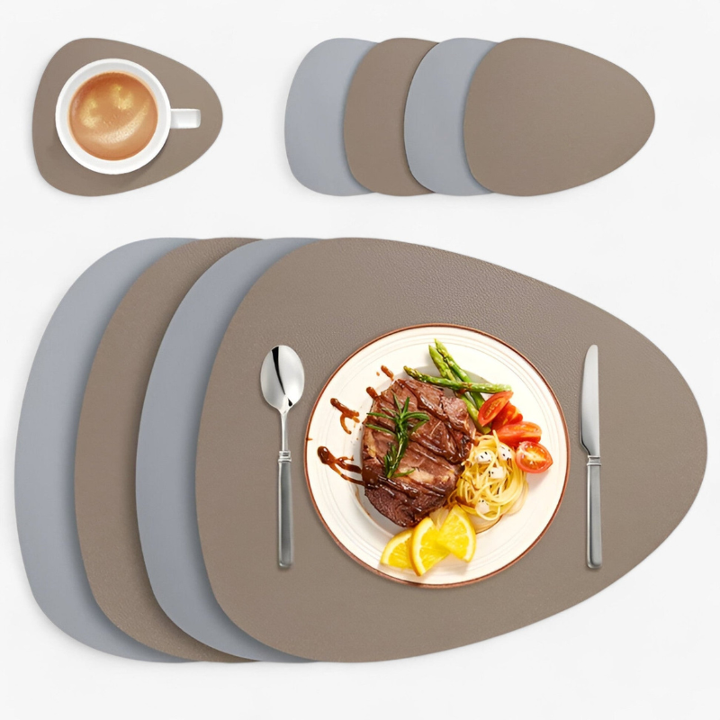 TableGrace – Elegantné obojstranné prestierania a podložky pod poháre sety