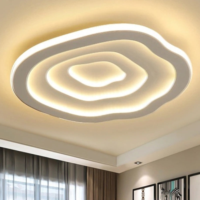 WaveGlow – Lampada da Soffitto Moderna con Motivo a Onde e LED Integrati