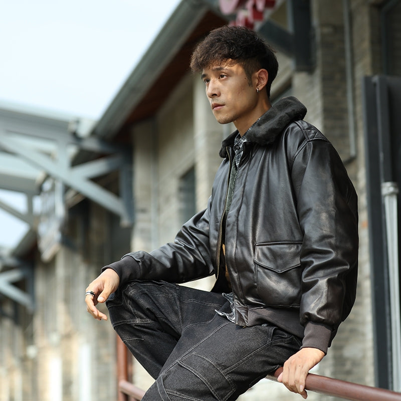 Harlow – Long Sleeve Jacket With Zipper And Pockets