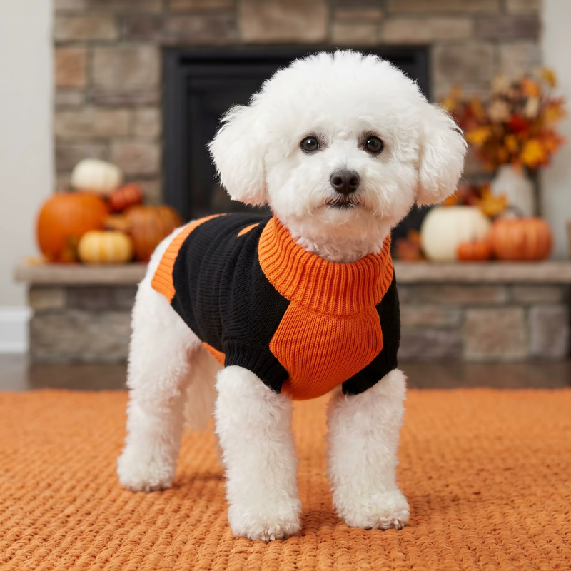 PumpkinPaw - Halloween Pumpkin Dog Sweater