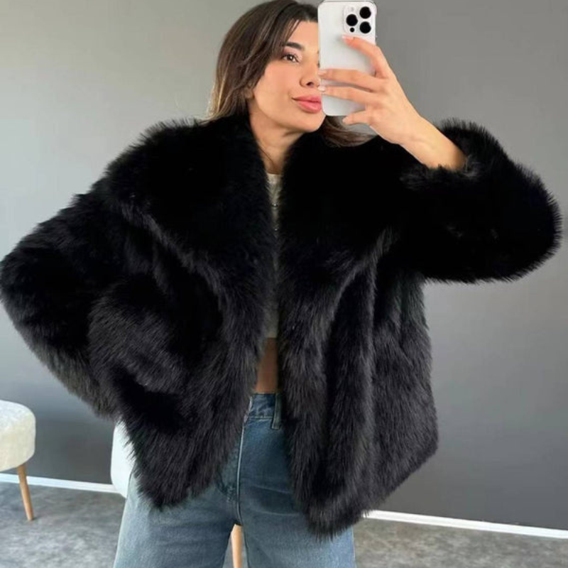 Reese - Cappotto a maniche lunghe con scollo a V