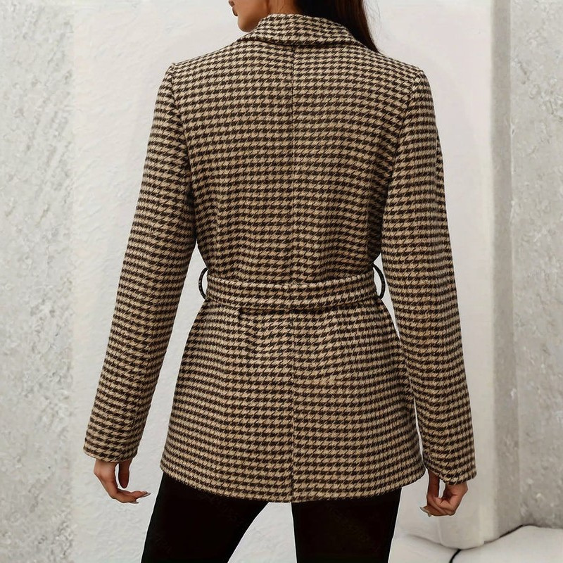 Naomi - Long Sleeve Blazer with Belted Waist