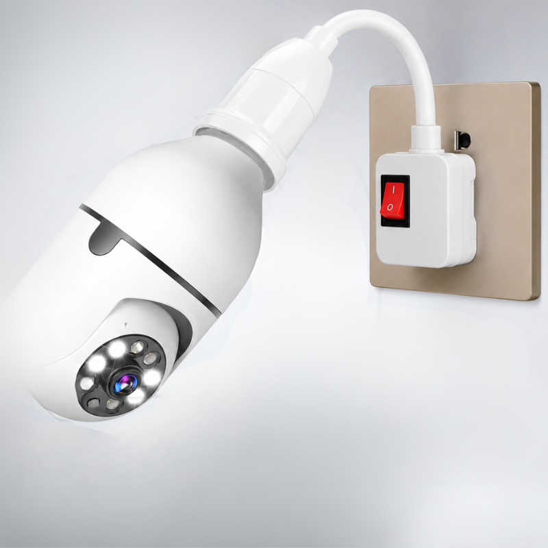 WiFi CCTV Camera with 360° Rotatable View and Night Vision