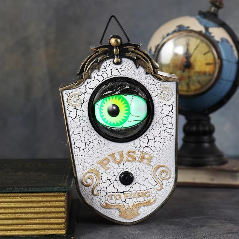 FrightRing – Sonnette tournante d'Halloween avec lumière et son