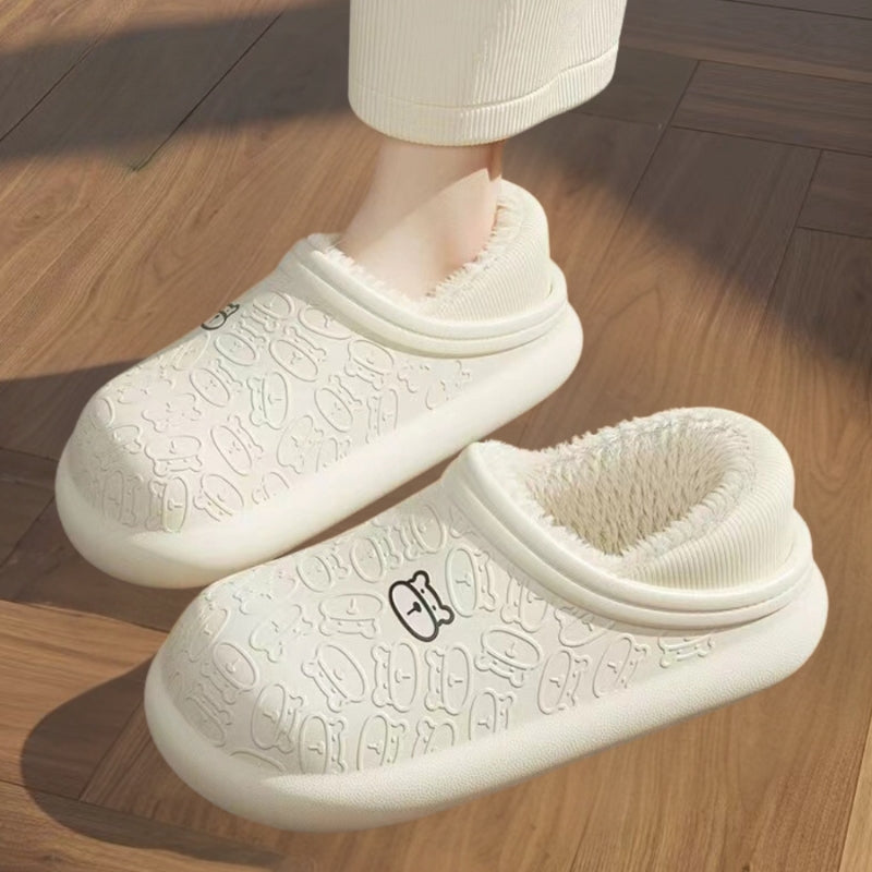 ComfyWalk - Papuče s okrúhlou špičkou a dizajnom na jednoduché obúvanie