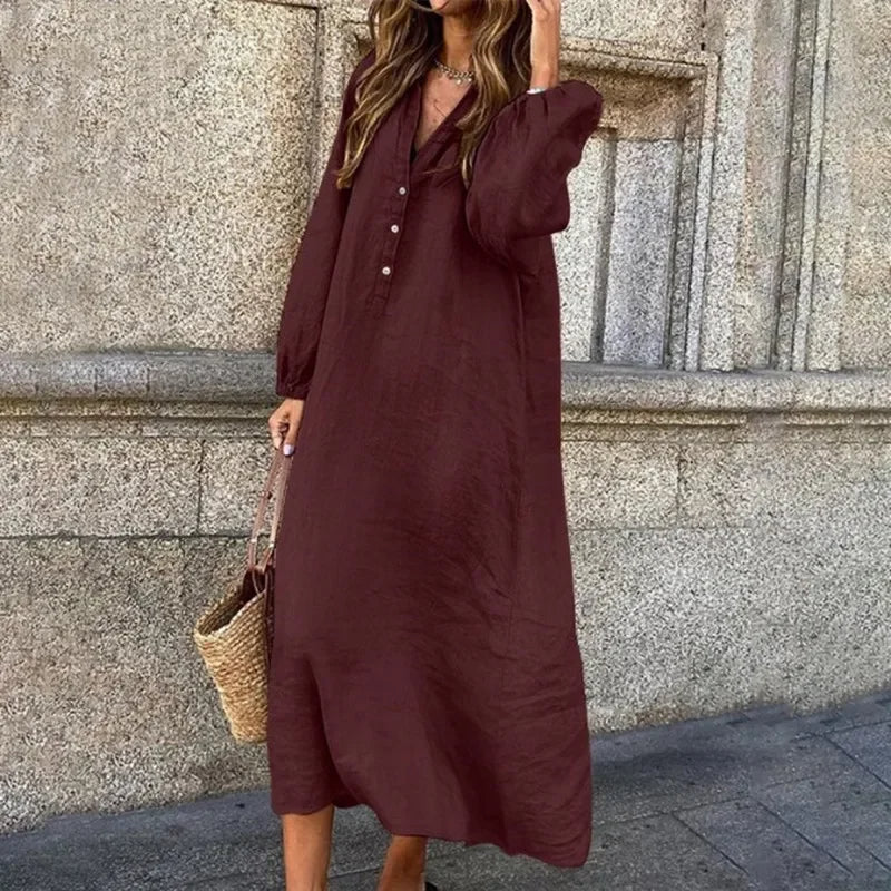 Maren - Elegantní áčkové šaty s lichotivým střihem