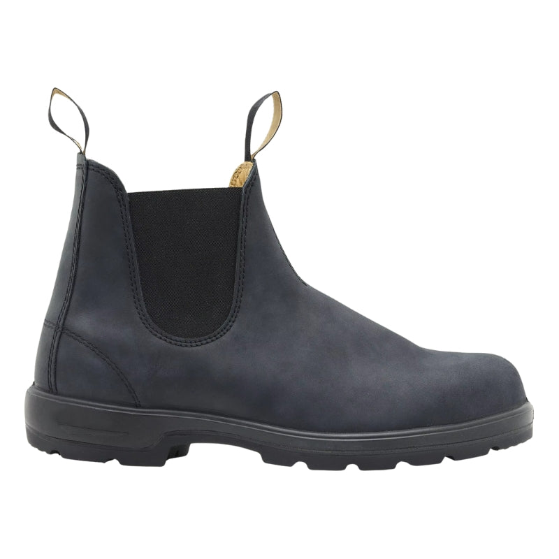 Richard – Waterdichte Boots met Ronde Teen en Elastische Zijkanten