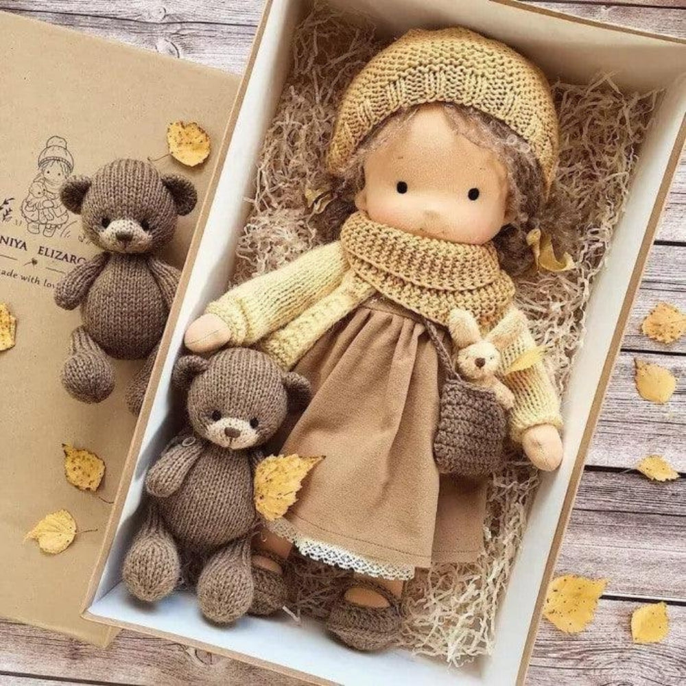 SoftWhisper – Păpușă lucrată manual pentru jocuri imaginative și dezvoltare creativă