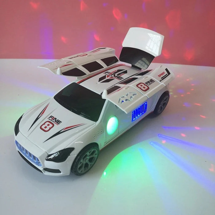 VortexDrive – Multidirectional toy car with sound effects and stunt wheel design