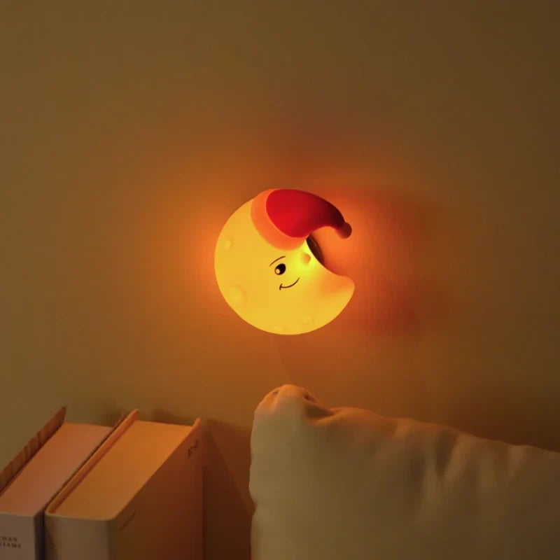 CelestiGlow - Veilleuse murale rechargeable aux motifs célestes