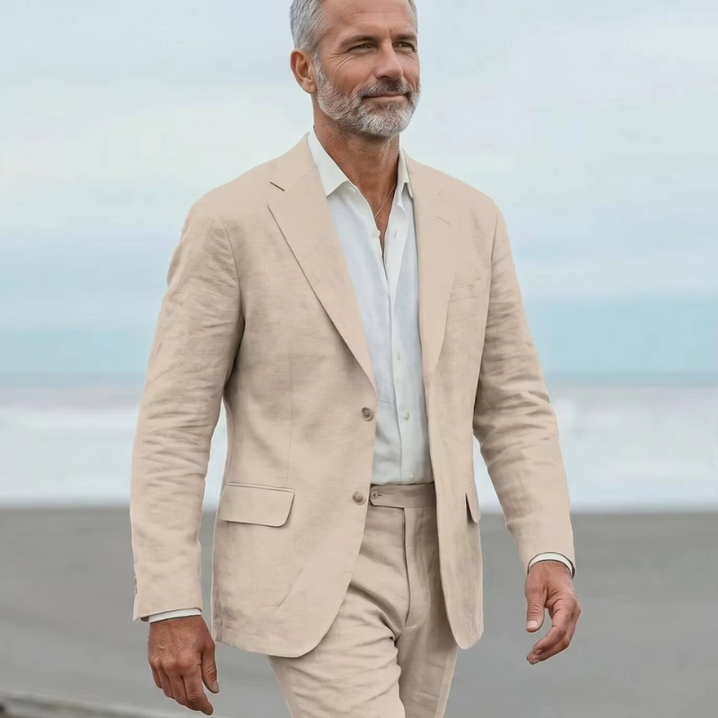 Men's 2 Piece Blazer Suit Set