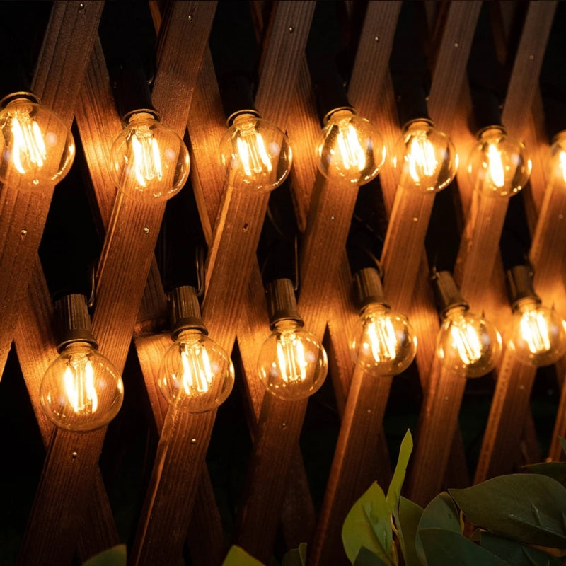 GlowNest – Șir de lumini LED clasice cu bile, iluminare blândă și design versatil