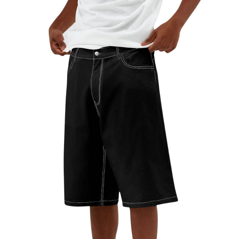 Fabian – Loose-fit shorts with wide legs and pockets
