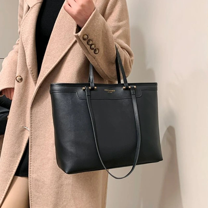 Borsa a Spalla Donna Grande Capacità in Pelle PU