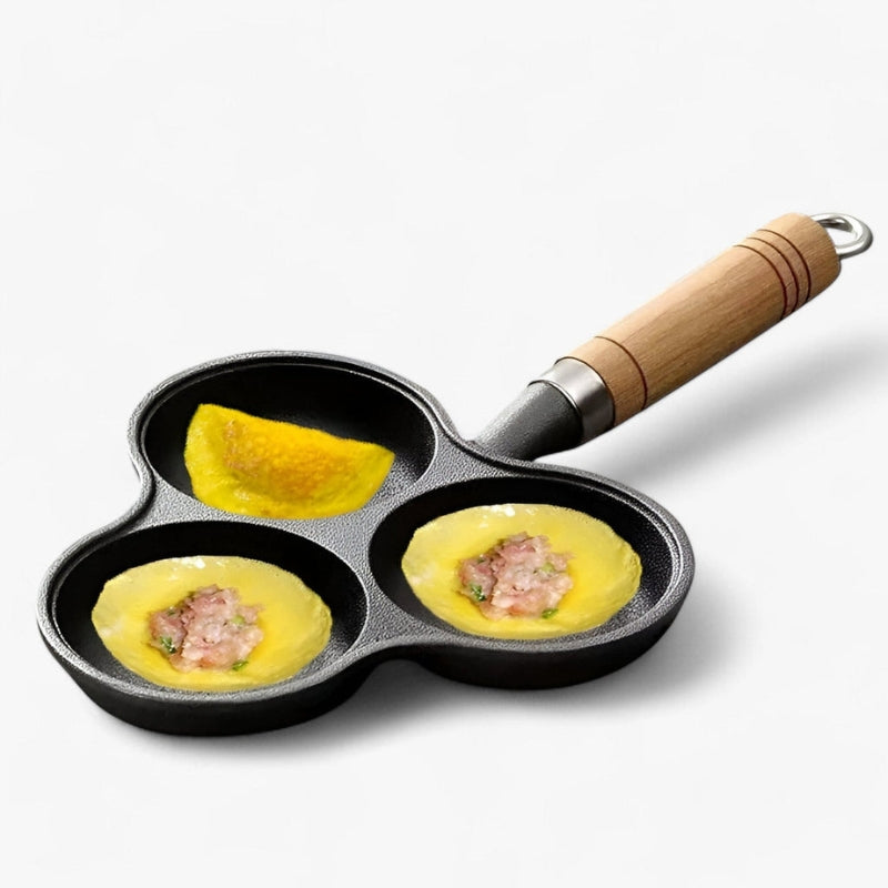 CookMate - Wielofunkcyjna Patelnia do Jajek z Powłoką Nieprzywierającą