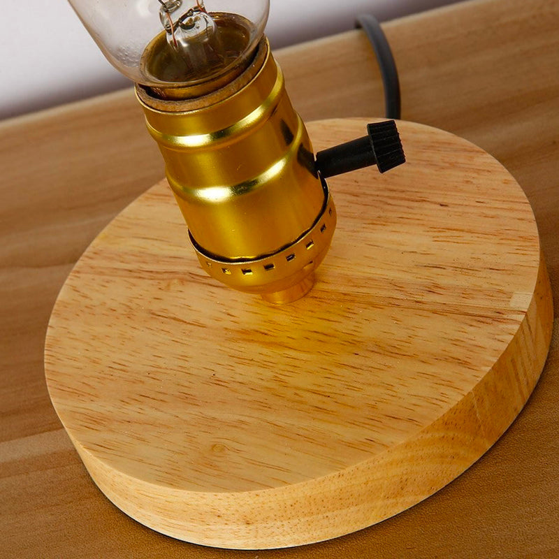OakCraft – Lampă de masă LED din lemn