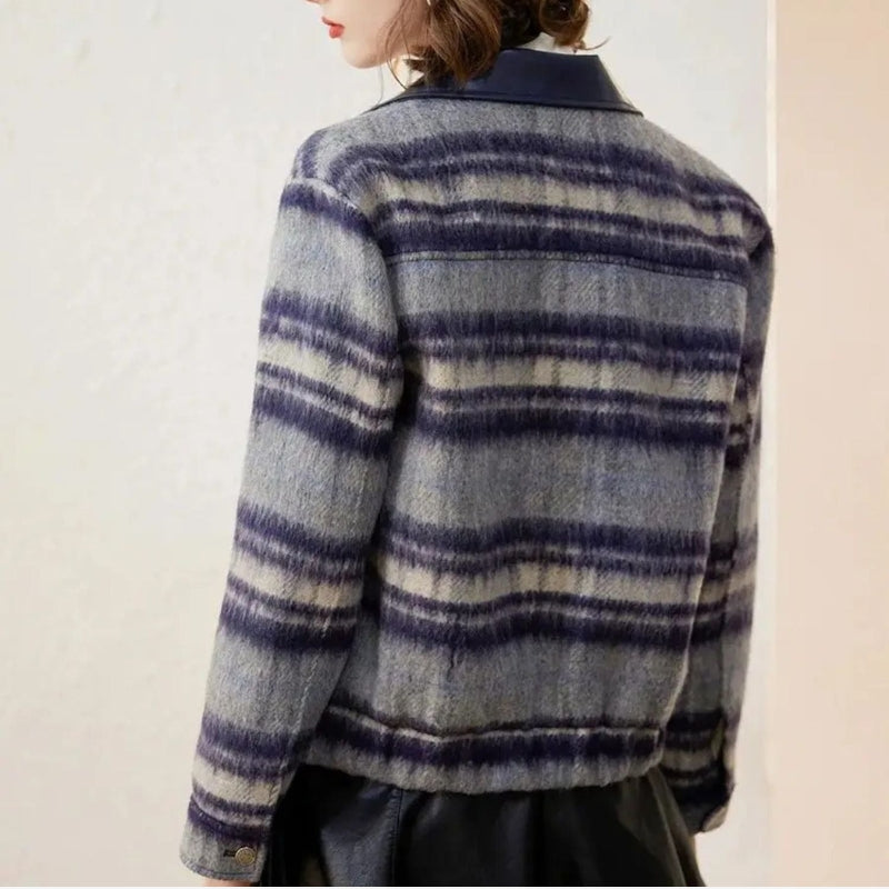 Peyton – Manteau à manches longues avec col à revers et plusieurs poches