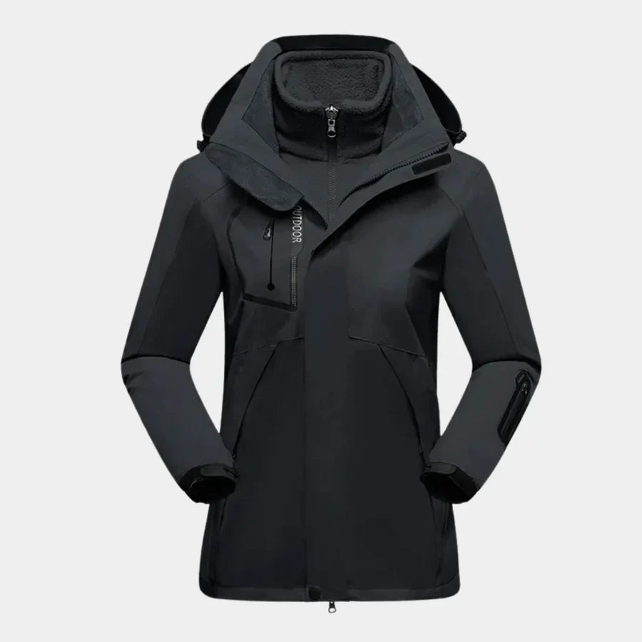 Northfall - Waterproof outdoor jacket with notch collar