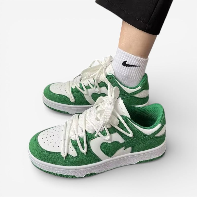 Koryssa – Adidași cu vârf rotund și șireturi | Talpă antiderapantă pentru mers stabil | Purtare casual zilnică | Mărimi 36–40 | Gri, Negru, Verde, Albastru
