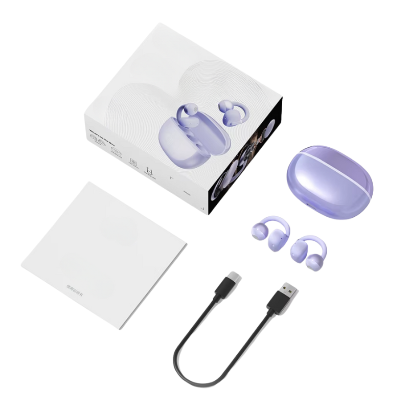 AirClip – Bezdrôtové otvorené Bluetooth klipové slúchadlá