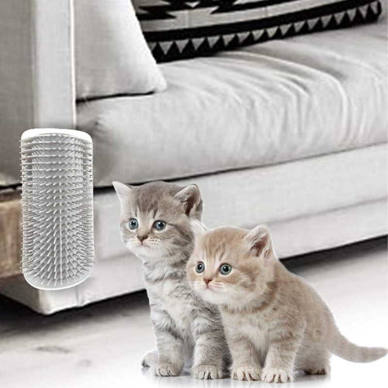 PurrBrush - Spazzola per Gatti con Design a U per Autopulizia