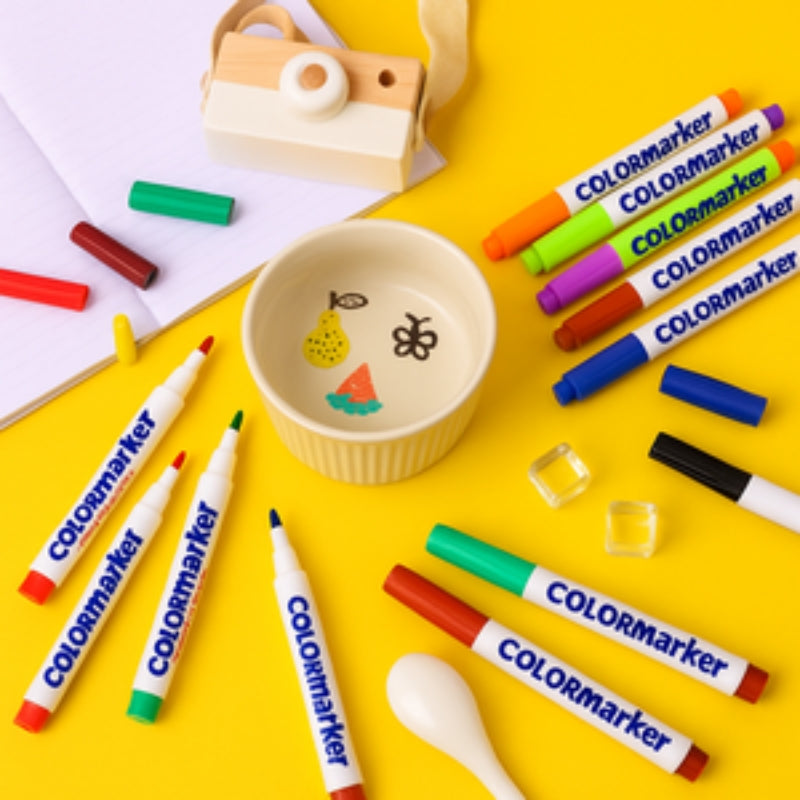 AquaSketch – Set de pixuri pentru desen pe apă cu linii de cerneală plutitoare și capete rotunjite