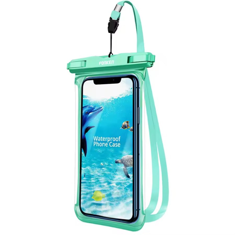 AquaShield – Custodia Impermeabile per Telefono con Accesso Touchscreen e Vestibilità Universale