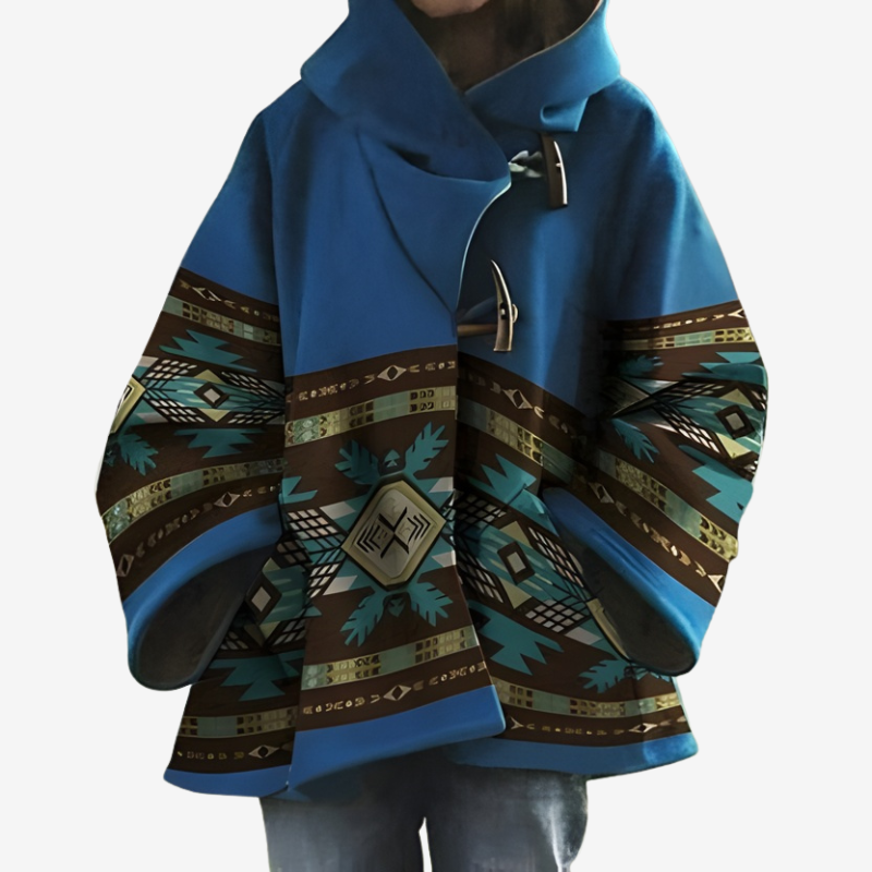 Victoria - Manteau à manches longues avec capuche et poche latérale