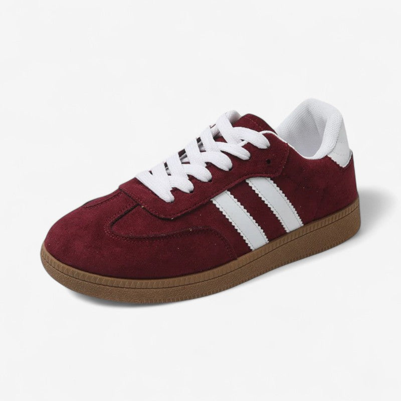 Katherine – Sneakers con chiusura a lacci, punta rotonda e design slip-on