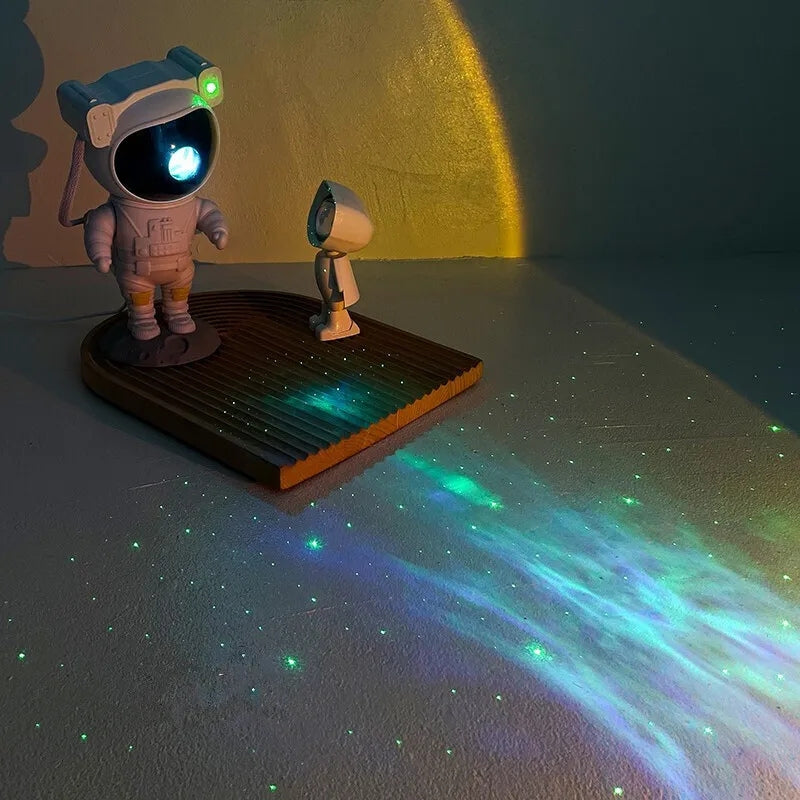 StarVoyager – Projecteur LED d'Étoiles avec Design Inspiré de l'Astronaute